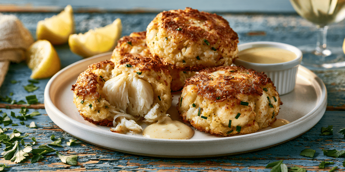 Chesapeake Blue Crab Cakes With Classic Old Bay Sauce - Thefoodiebunch Maryland Crab Cakes With Old Bay Sauce