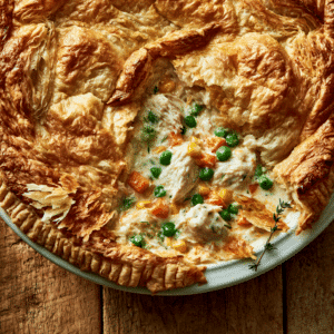Rustic Puff Pastry Chicken Pot Pie: A Comforting Classic - Thefoodiebunch Chicken Pot Pie With Puff Pastry (Golden &Amp; Flaky)