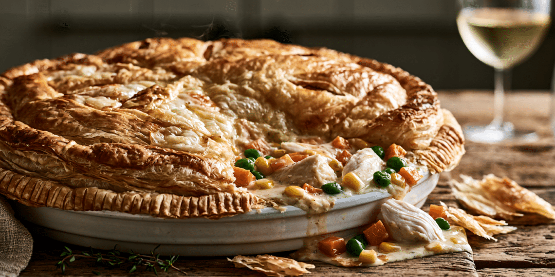 Rustic Puff Pastry Chicken Pot Pie: A Comforting Classic - Thefoodiebunch Chicken Pot Pie With Puff Pastry (Golden &Amp; Flaky)