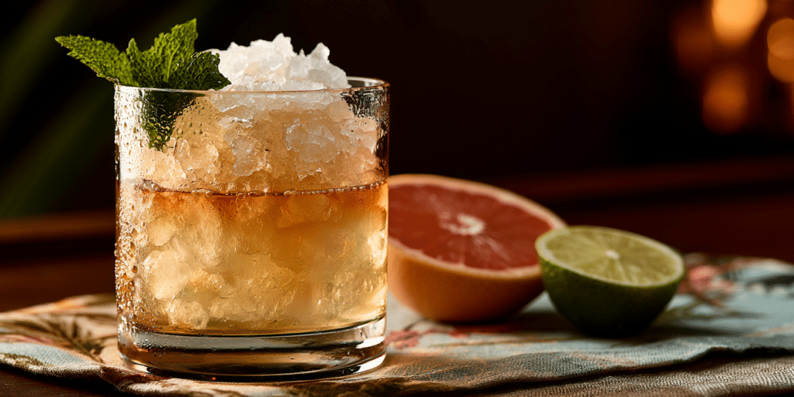 Navy Grog Classic Three-Rum Tiki Cocktail Recipe