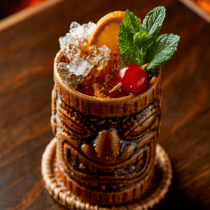Zombie Cocktail: A Tropical Journey Into Tiki Mixology - Thefoodiebunch Zombie Cocktail Classic Tiki Recipe With Three Rums