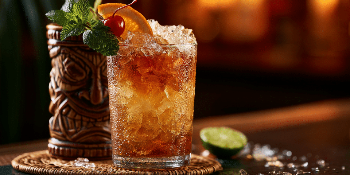 Zombie Cocktail: A Tropical Journey Into Tiki Mixology - Thefoodiebunch Zombie Cocktail Classic Tiki Recipe With Three Rums