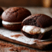 Chocolate Whoopie Pies With Creamy Filling