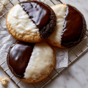 New York City'S Iconic Black And White Cookie Recipe - Thefoodiebunch Classic Black And White Cookies (Nyc Bakery Recipe)