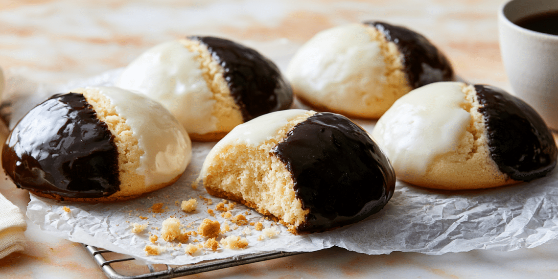 New York City'S Iconic Black And White Cookie Recipe - Thefoodiebunch Classic Black And White Cookies (Nyc Bakery Recipe)