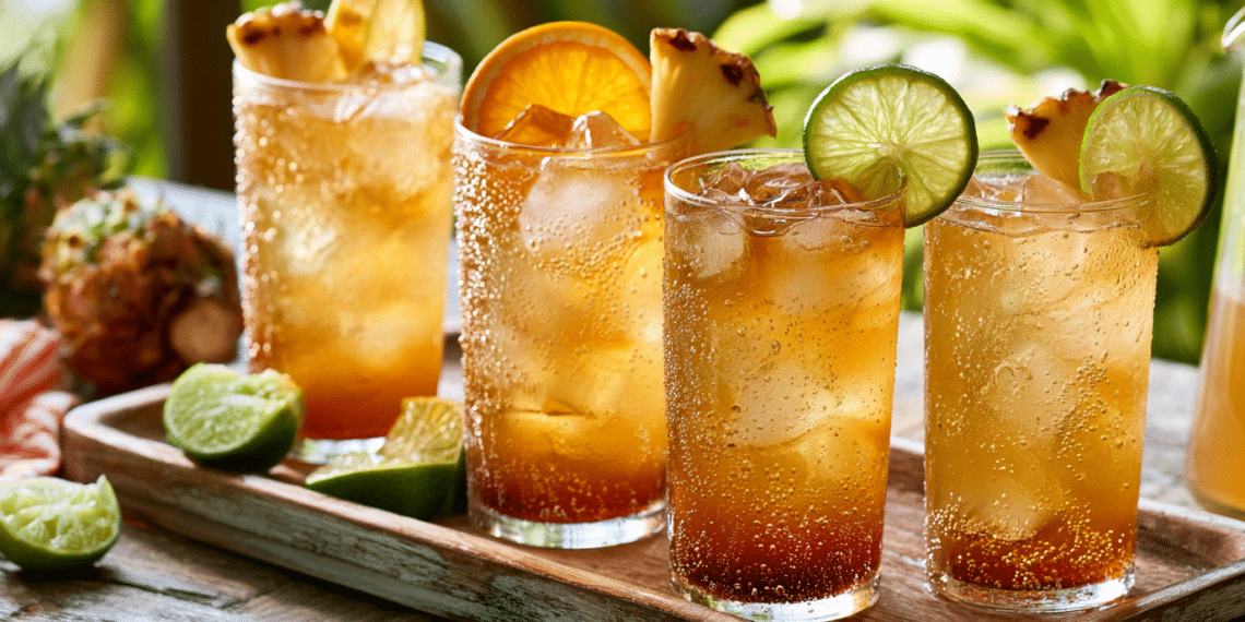 Caribbean Rum Punch Recipe (Batch Cocktail)