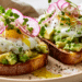 California Avocado Toast With Poached Eggs