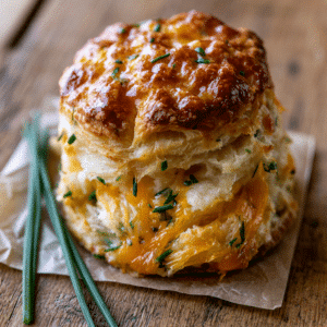 Cheesy Southern Charm: Cheddar And Chive Biscuits Delight - Thefoodiebunch Cheddar And Chive Biscuits