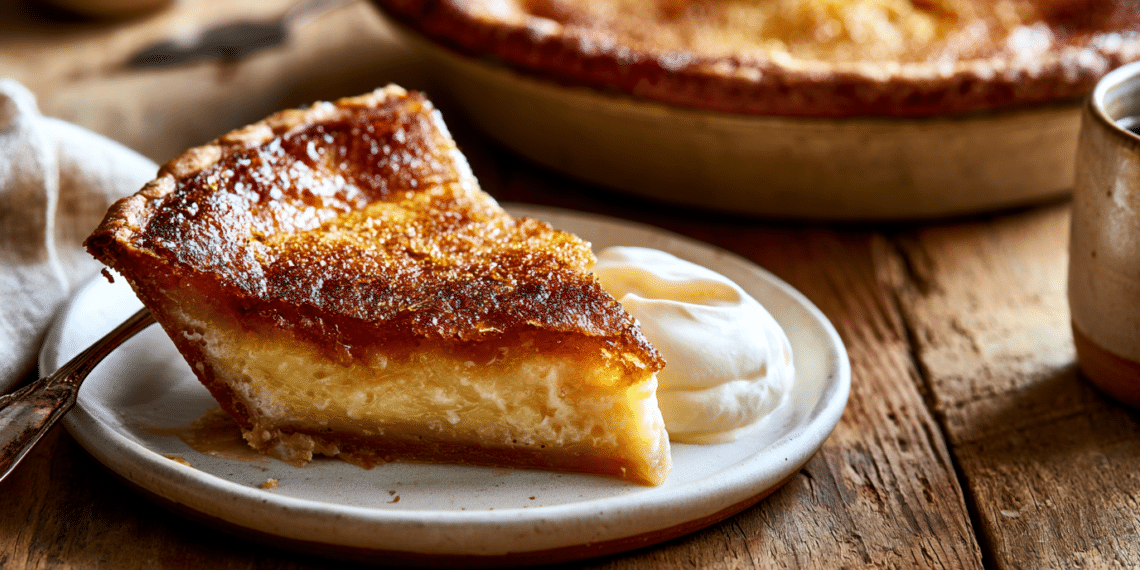Classic Southern Chess Pie