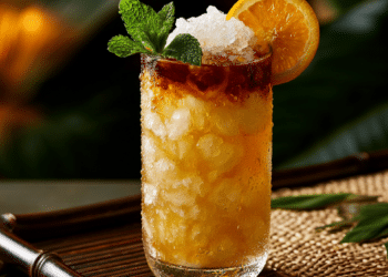 Fog Cutter Cocktail Classic Tiki Recipe From Trader Vic
