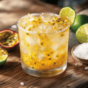 Passion Fruit Caipirinha