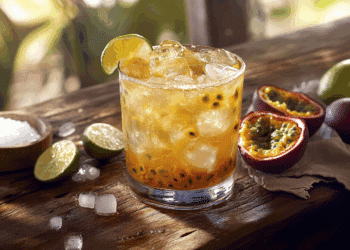 Passion Fruit Caipirinha