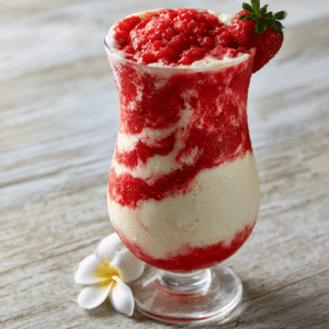 Lava Flow Cocktail