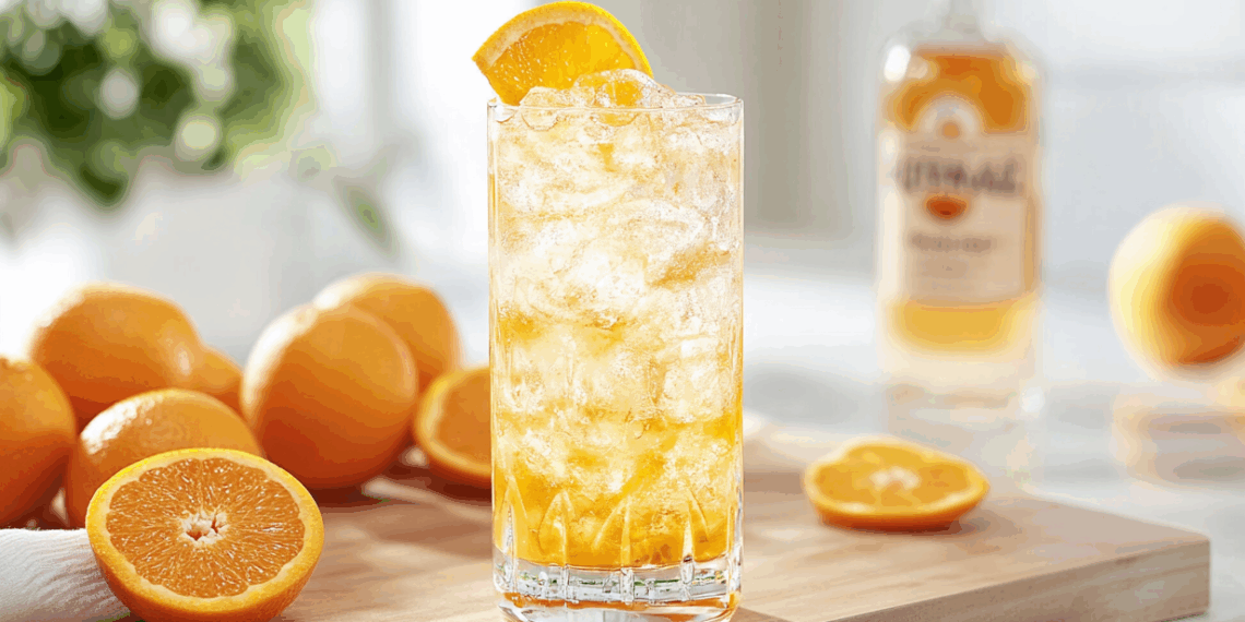 Fuzzy Navel Cocktail