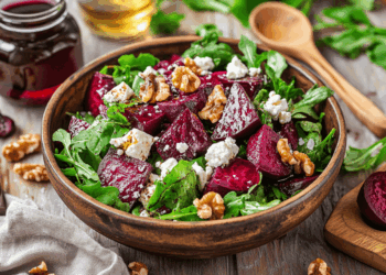 Roasted Beetroot And Walnut Salad