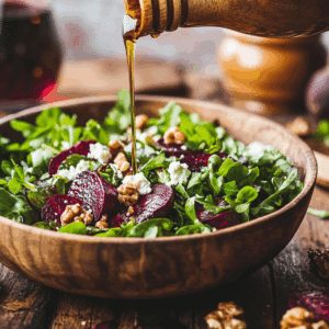 Roasted Beetroot And Walnut Salad