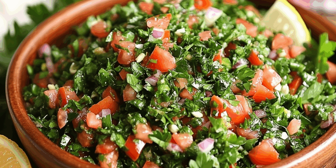 Fresh And Vibrant Tabbouleh: A Taste Of The Levant - Thefoodiebunch Classic Tabbouleh