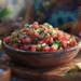 Timatim - Ethiopian Tomato Salad