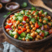 Spicy Street Chana Chaat: A Vibrant Indian Delight - Thefoodiebunch Chana Chaat