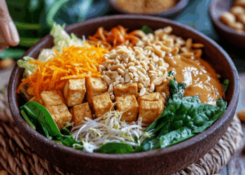 Gado-Gado A Vibrant Indonesian Vegetable Salad Delight