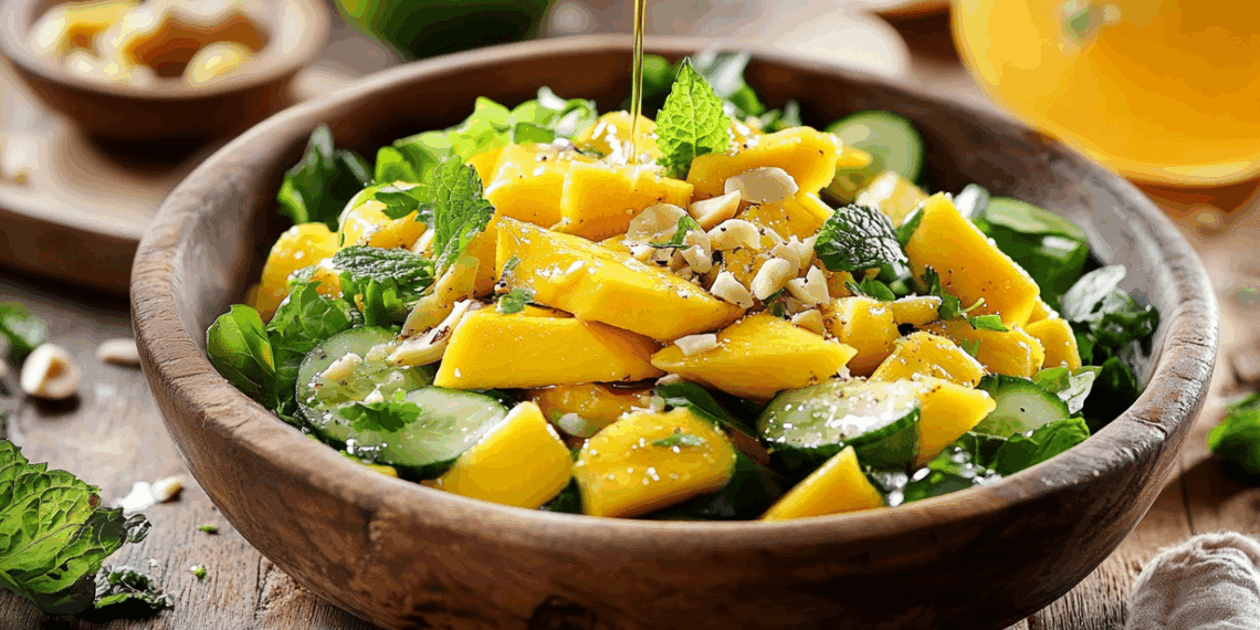Sunshine On A Plate: Fresh Australian Mango Salad Delight