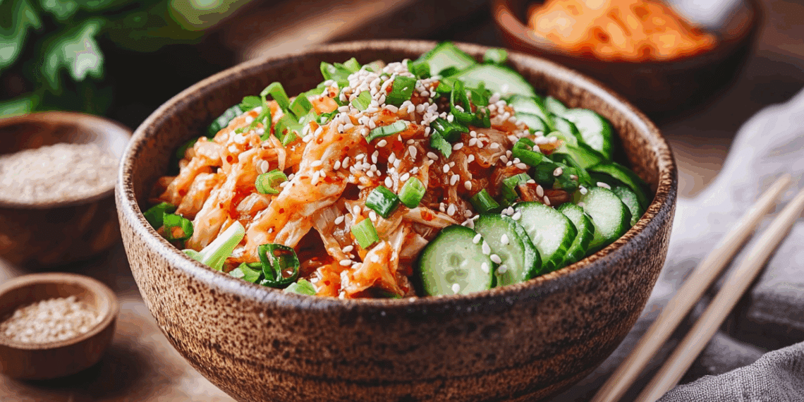 Spicy Korean Kimchi Salad: A Vibrant Fusion Of Flavors - Thefoodiebunch Spicy Korean Kimchi Salad: A Vibrant Fusion Of Flavors