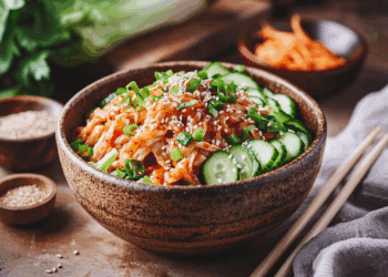Spicy Korean Kimchi Salad: A Vibrant Fusion Of Flavors