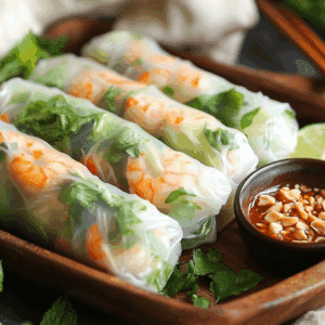 Gỏi Cuốn (Vietnamese Fresh Spring Rolls)