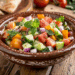 Mediterranean Shepherd'S Salad Fresh From Turkish Pastures - Thefoodiebunch Shepherd’s Salad