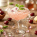 Delicate Spring Gin Cocktail Celebrates Cherry Blossoms