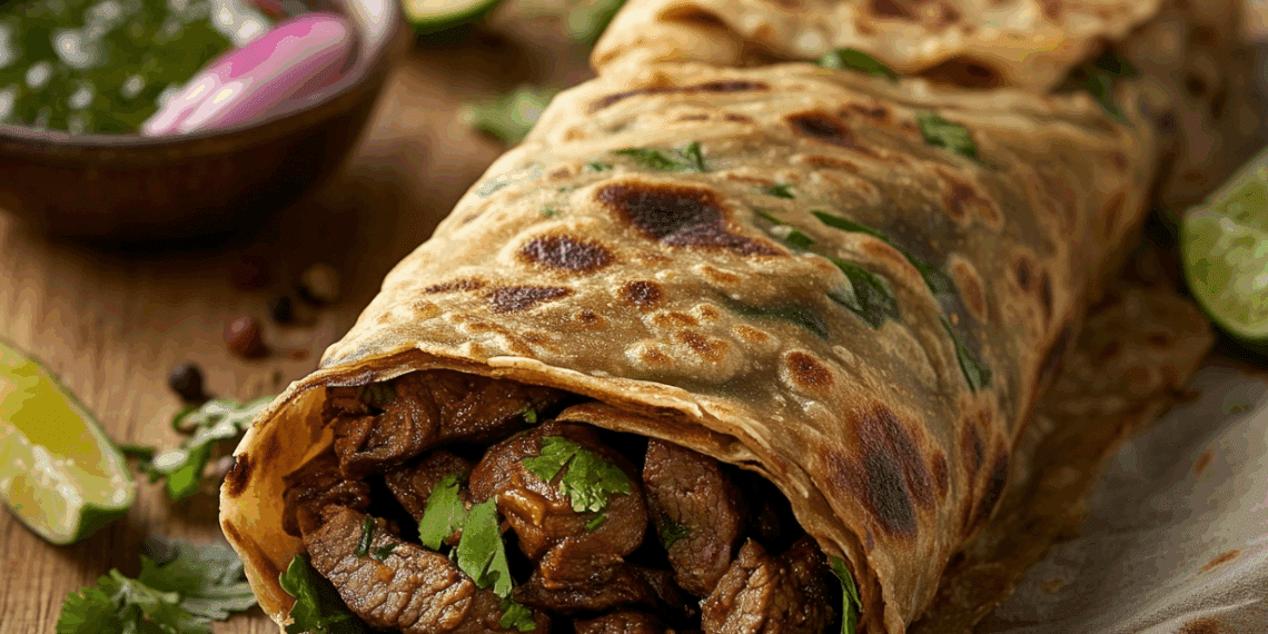 Beef Paratha Roll