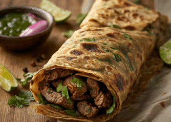 Beef Paratha Roll