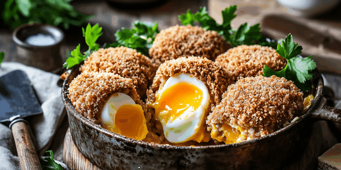Hearty Scotch Egg Casserole: A British Brunch Delight