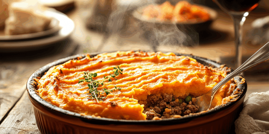 Cottage Pie With Sweet Potato