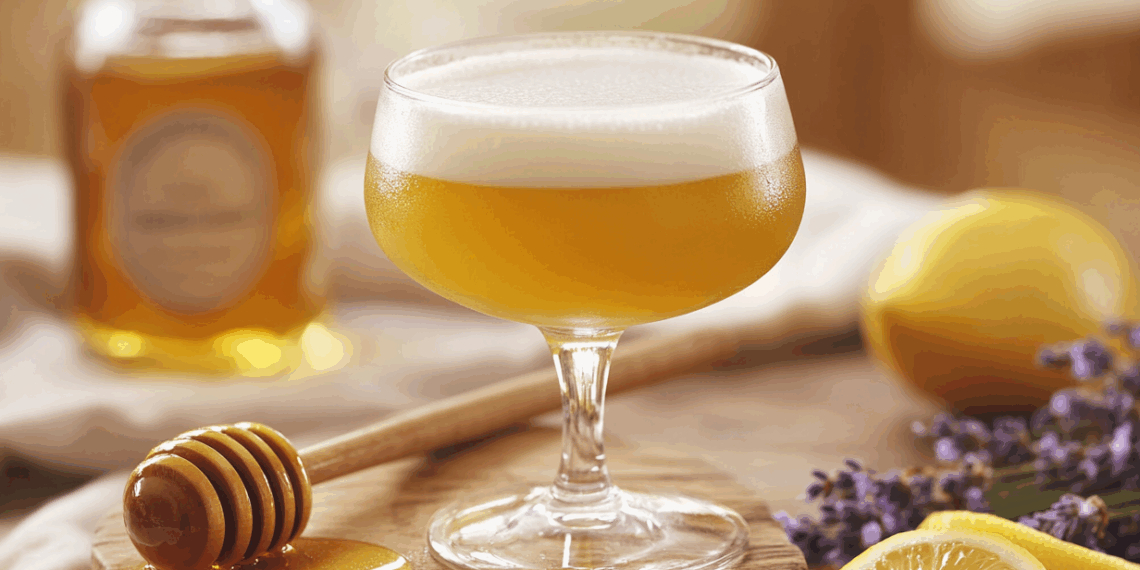 Sweet Nectar Elixir: A Honey Bee Cocktail Journey