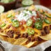Tex Mex Nachos With Ground Beef