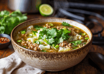Vietnamese Pork And Cabbage Soup