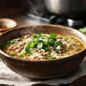 Vietnamese Pork And Cabbage Soup