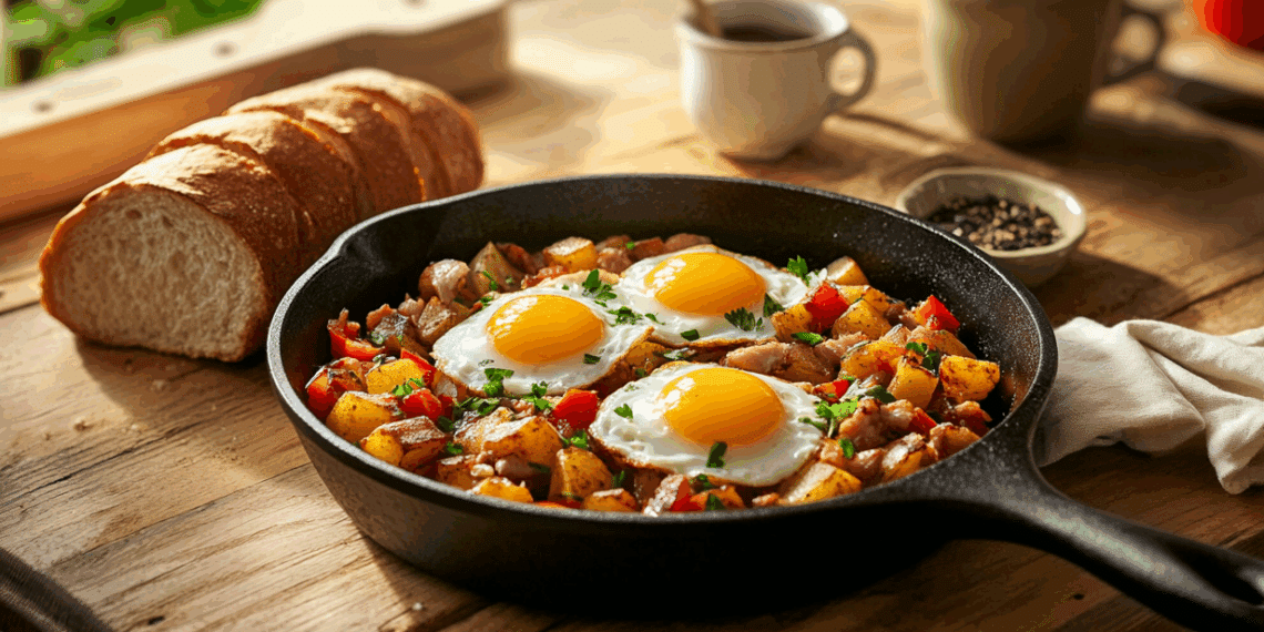 Rustic Pork Hash: A Hearty Morning Comfort Meal