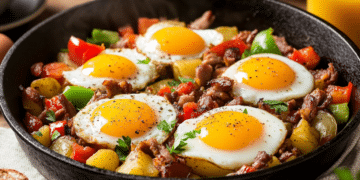 Smoked Pork Breakfast Hash