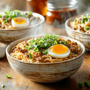 Hearty Ground Beef Ramen: A Fusion Of Comfort And Flavor - Thefoodiebunch