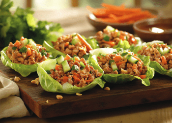 Zesty Asian Pork Lettuce Cups Bursting With Fresh Flavor