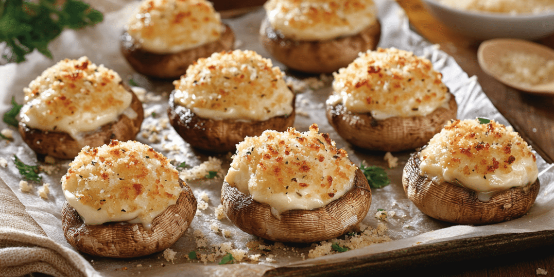 Elegant French Boursin Mushrooms: A Creamy Appetizer Delight - Thefoodiebunch Boursin Stuffed Mushrooms