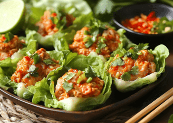 Vietnamese Pork Lettuce Cups