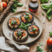 Caprese Stuffed Portobello Mushrooms