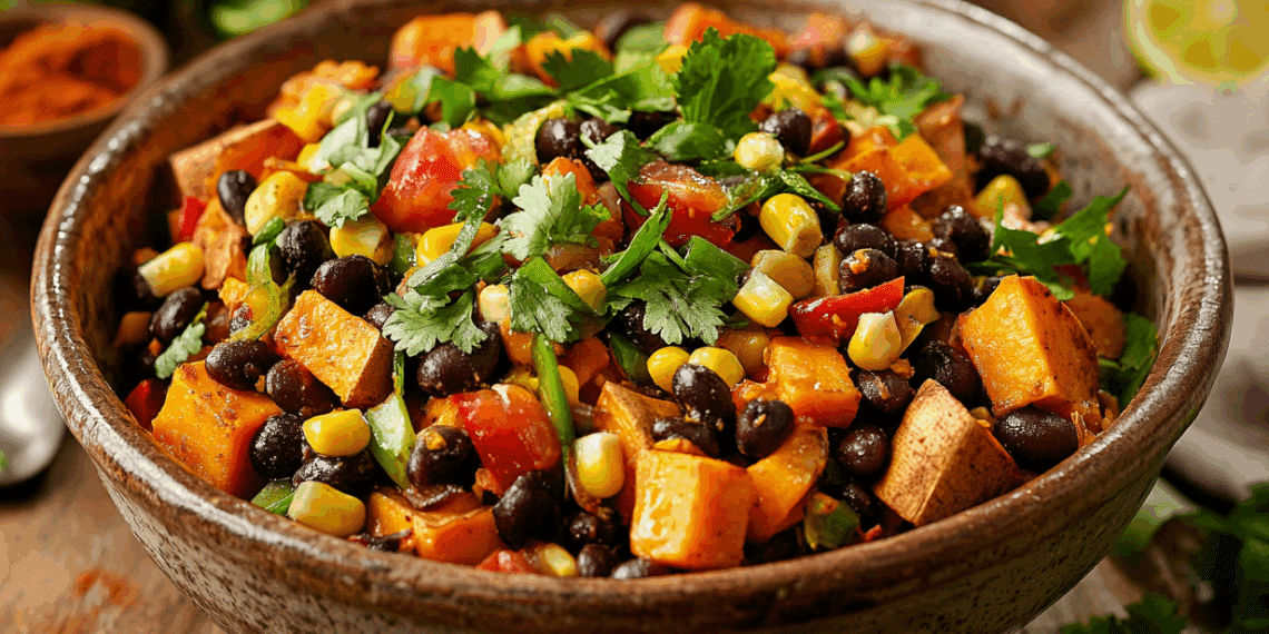 Roasted Sweet Potato And Black Bean Salad2