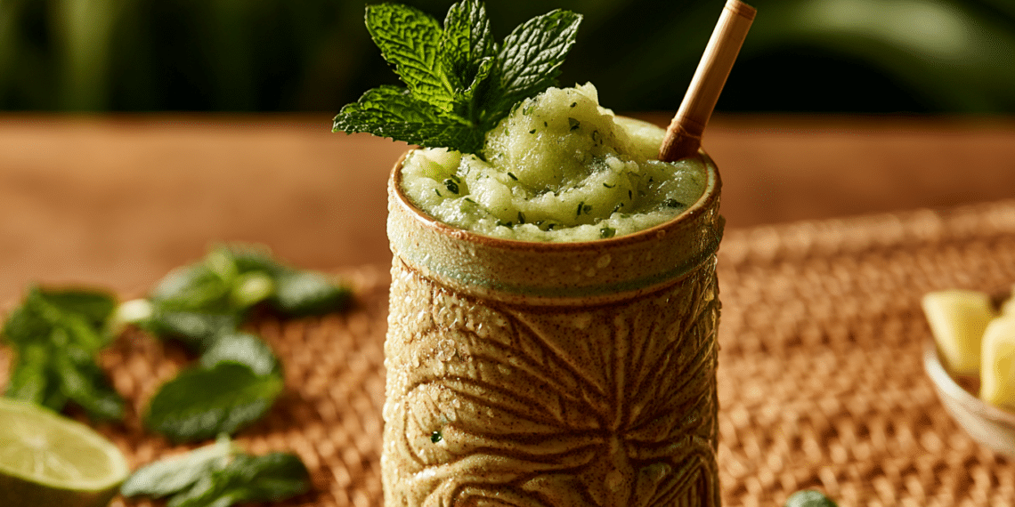 Tropical Mint Delight: A Refreshing Tiki Cocktail Adventure - Thefoodiebunch Missionary'S Downfall