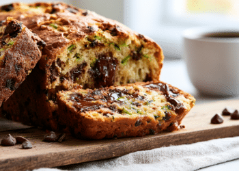 Chocolate Chip Zucchini Bread (Moist &Amp; Easy)