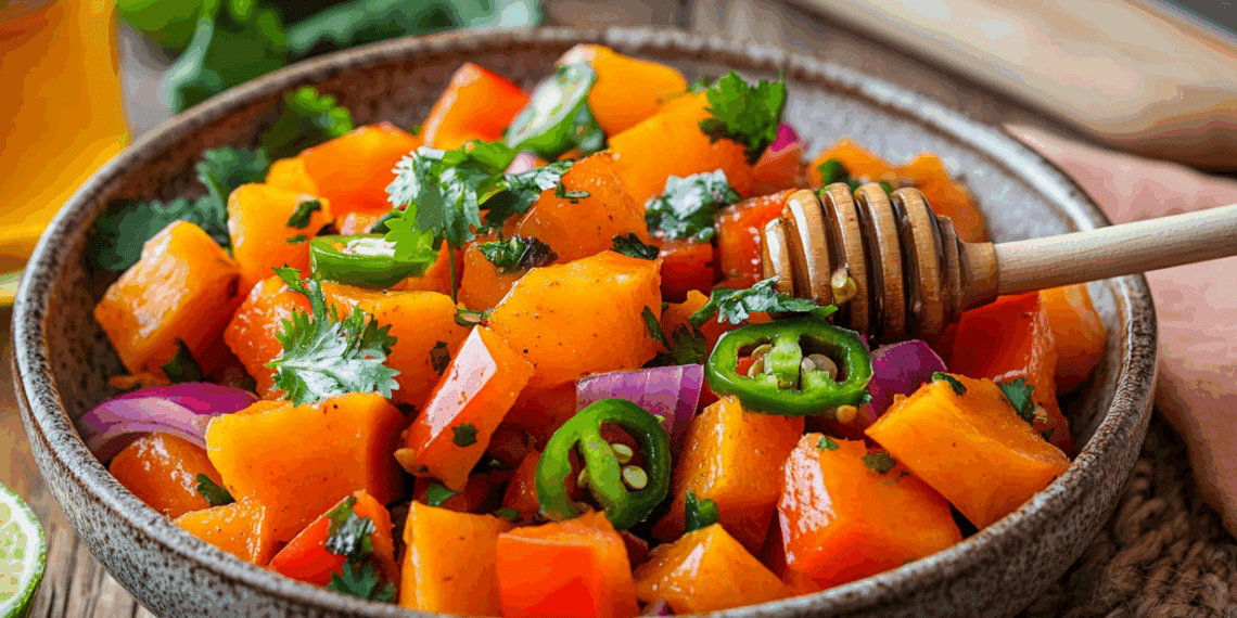 Tropical Papaya Lime Salad: A Zesty Summer Delight