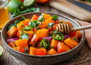 Tropical Papaya Lime Salad: A Zesty Summer Delight